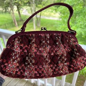 VERA BRADLEY Vintage Collectable Herringbone Clutch